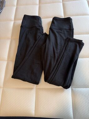 Juniors Black High-Waist Active Leggings